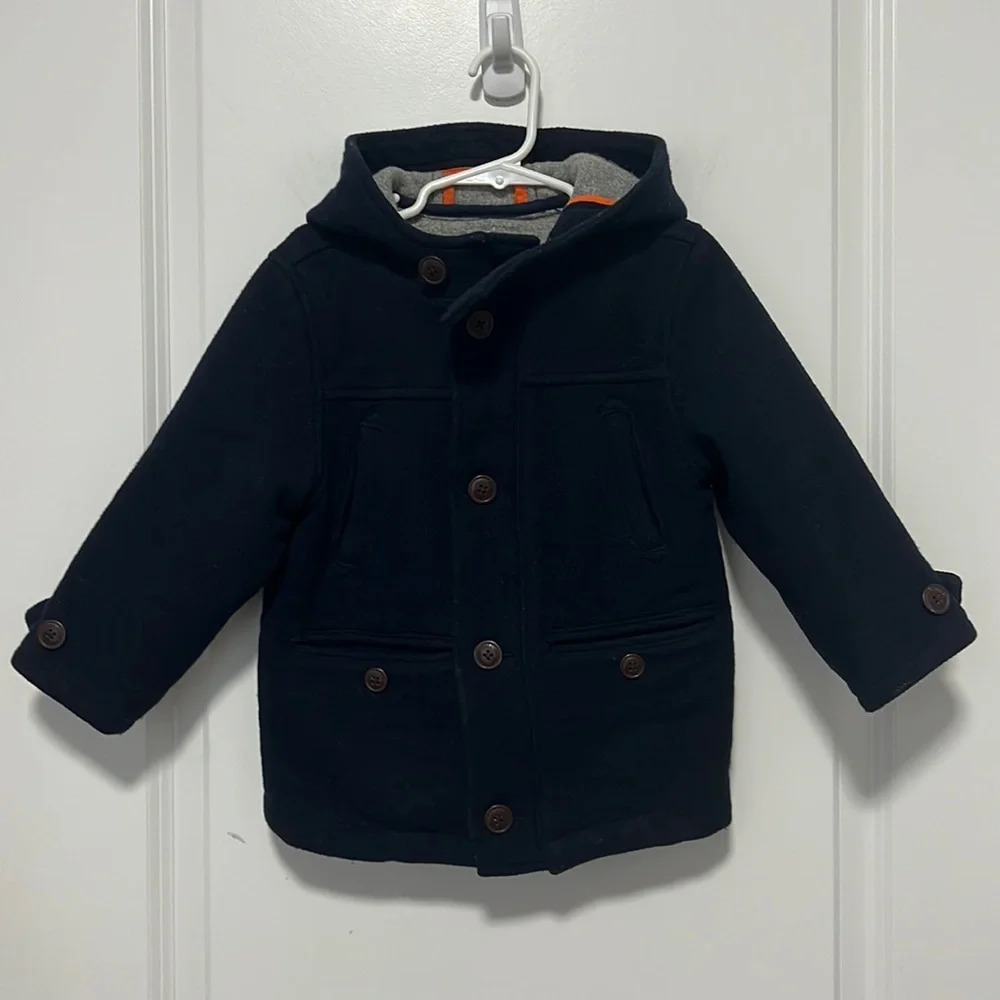 Jack Spade Gapkids boys dark night wool jacket size 3years 95cm